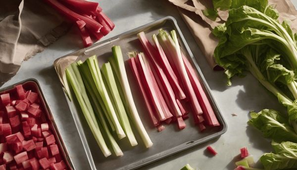 Congeler de la rhubarbe : astuces et méthodes astucieuses