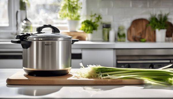 Cuire des poireaux rapidement avec un autocuiseur